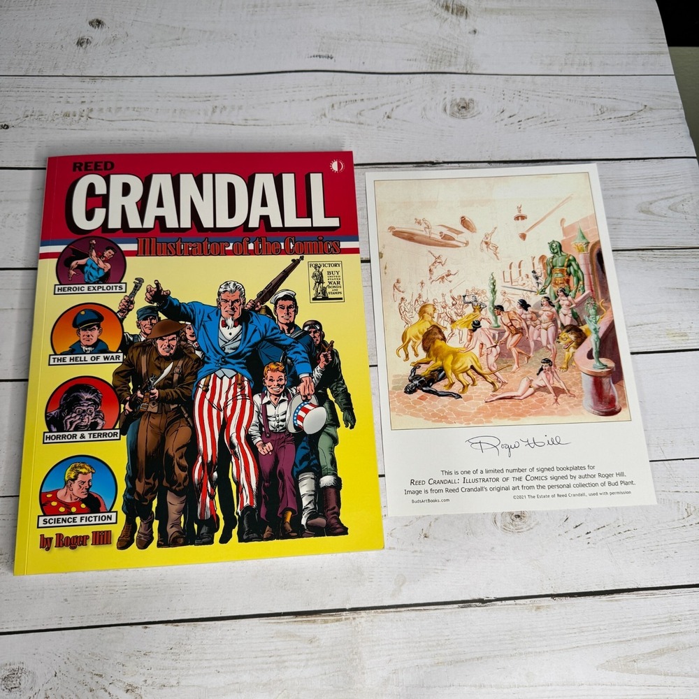 Reed Crandall Illustrator of the Comics Roger Hill 2020‎ First Softcover Edition